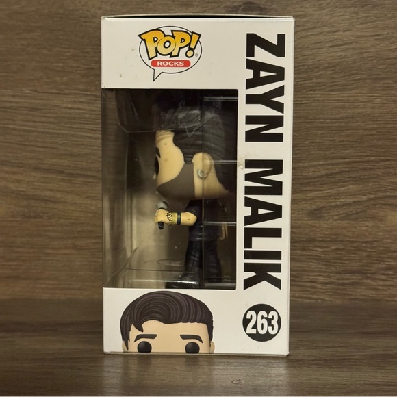 FUNKO POP ! Zayn Malik Vinyl Figure 263 NEW IN BOX Pristine Mint One Direction - Picture 2 of 5